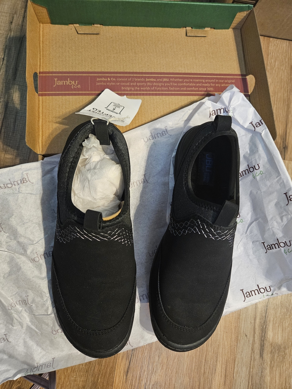 Jambu Black Sneakers NWT